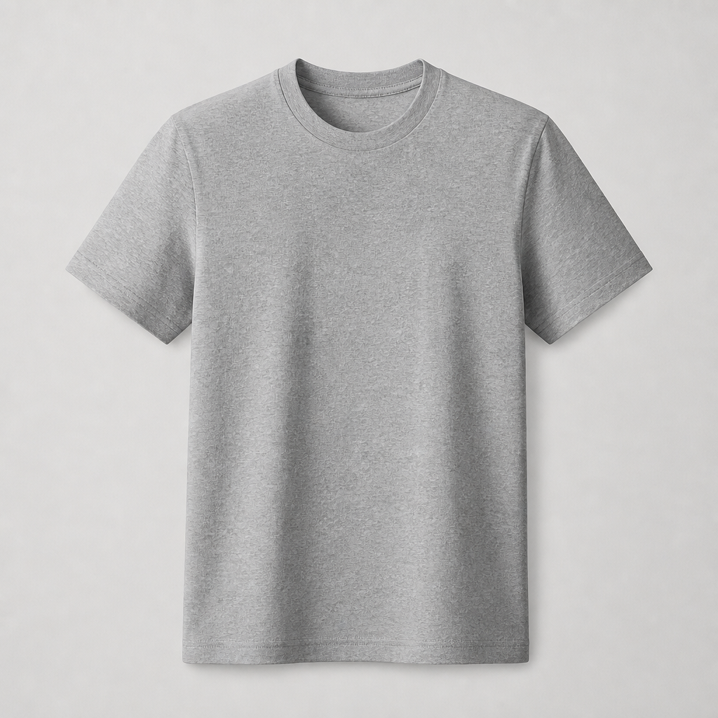 Heather Grey Crewneck Tee