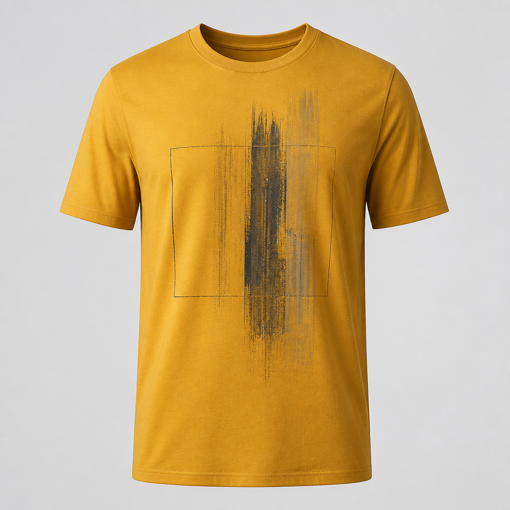 Mustard Yellow Graphic Tee
