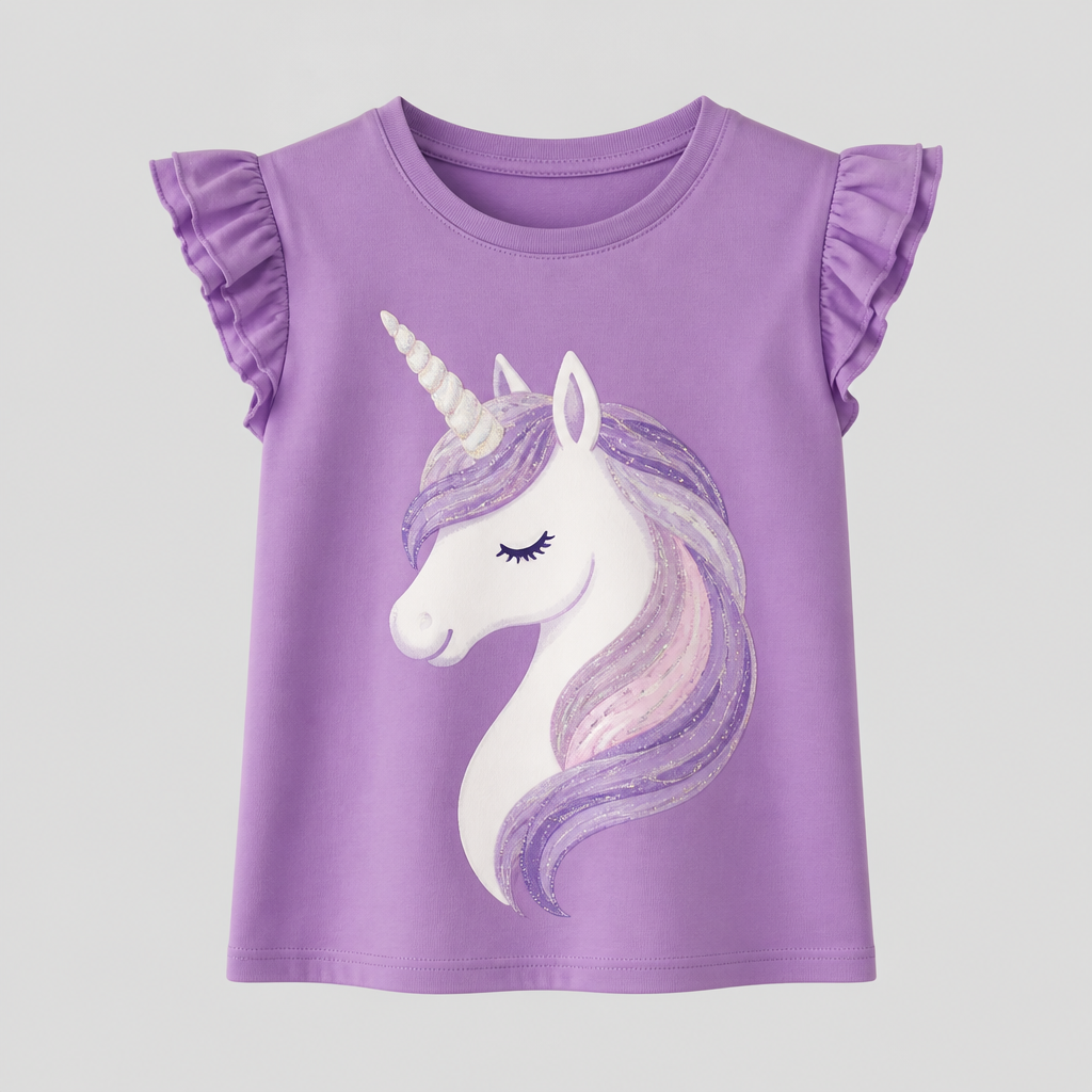 Purple Unicorn T-shirt