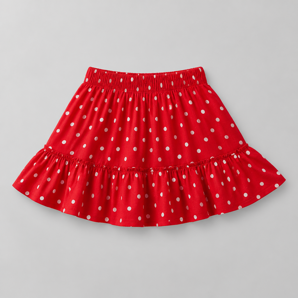 Red Polka Dot Skirt