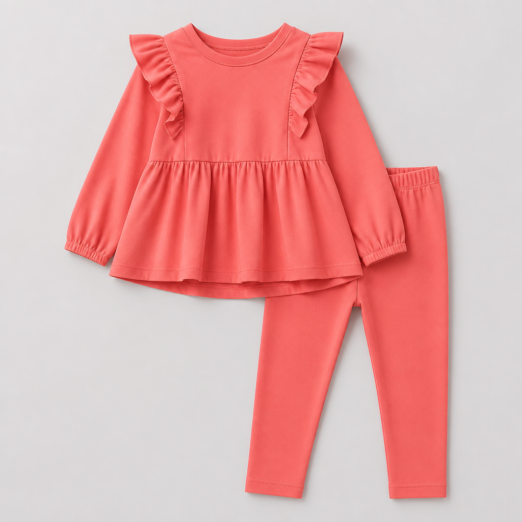 Coral Leggings Set