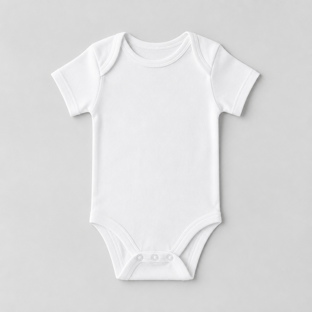 White Cotton Onesie